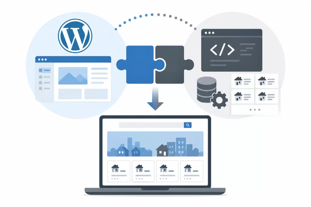 不動産サイトをWordPressとスクラッチのハイブリッドで開発する