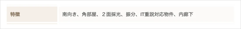 アットホームの賃貸物件ページの特徴欄に記載された「IT重説対応物件」の表示